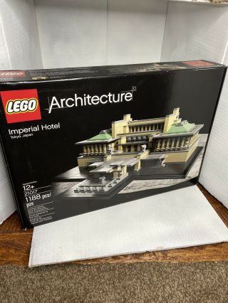 Lego Architecture Imperial Hotel 21017 By Frank Lloyd Wright Retired