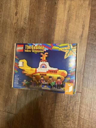 Lego Ideas - The Beatles Yellow Submarine 21306 Factory And Retired