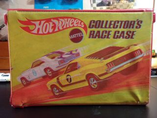Vintage 1969 Case Full Of Hot Wheels Cars Early 1970 