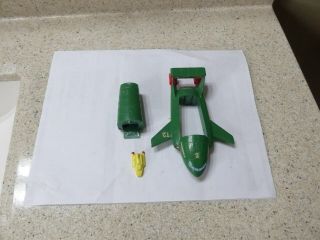meccano dinky toys thunderbird 2 rocket plane w/small capsule from tv show 2