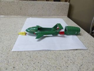 meccano dinky toys thunderbird 2 rocket plane w/small capsule from tv show 3