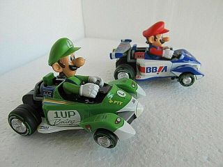 Carrera Go 1:43 Scale - Mario Kart Slot Cars - Mario & Luigi