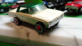 Classi T - Jet Body / 1962 Ford Galaxie / White With Green Hard Top /