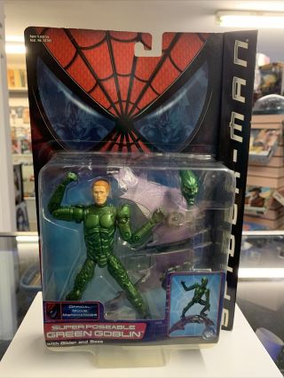 Green Goblin Poseable Figure Spiderman Movie