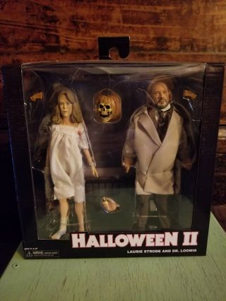 Neca Halloween Ii Laurie Strode And Dr Loomis