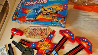 Hot Wheels Mattel Crack Ups Bash And Smash Boxed Set In Vgc 1983 Vintage,  Cars