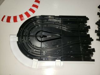 AFX AURORA TOMY HO SLOT CAR TRACK 2 HAIRPIN CURVES WITH APRONS 2