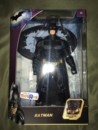 The Dark Knight Bruce Wayne Batman 12 " Masked Varient Toys R Us Exclusive Mattel