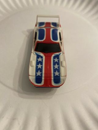 Vintage Tyco Pro Slot Car Red White And Blue Ho