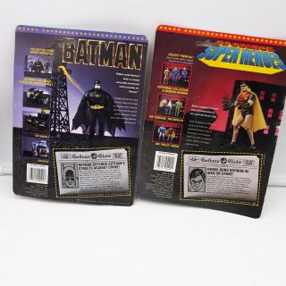 DC Comics Toy Biz Batman,  Robin,  Joker,  The Riddler,  Peguin,  Lex Luther 1989 3