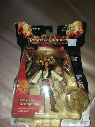 2007 Pirates Of The Caribbean Jack Sparrow Secrets Of The Deep 18 Noc