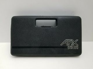 Afx Aurora Medium Sized Pit Case Vintage Ho Slot Car Carrying Case