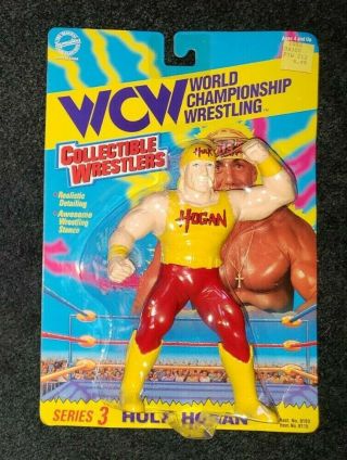 Hulk Hogan Wcw Collectible Wrestlers Series 3 Toymakers 1994 Rare Vintage