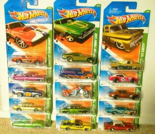 Hot Wheels 2011 Treasure Hunt Complete Set 1 - 15 - Deal Datsun 