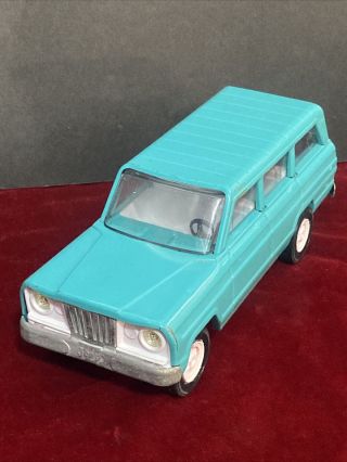 Vintage Tonka Jeep Wagoneer Metal Car Tonka Toy Vintage Collectable Turquoise