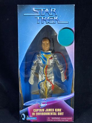 1999 Playmates Star Trek Captain James Kirk In Environmental Suit R6