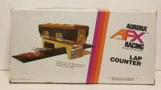 Aurora Afx Model Racing In Electric Ho Scale Slot Car Lap Counter 1974 W/box