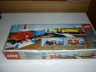 Lego Eisenbahn 7720 Güterzug Mit Orginalkarton Aber Ohne Anleitung
