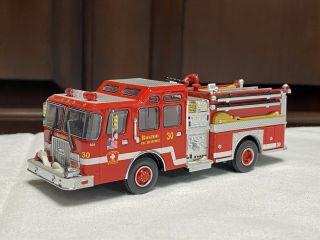 1/64 Code 3,  Boston Fire Department,  E - One Cyclone Engine 30,