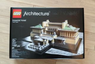 Lego Architecture 21017 Wear On Box The Imperial Hotel Frank Lloyd Wright