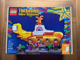 Lego Ideas The Beatles Yellow Submarine 21306 - And