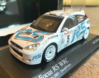 Minichamps Ford Focus Rs Wrc Rally Monte Carlo 2003 Duval/fortin 1/43 430038905