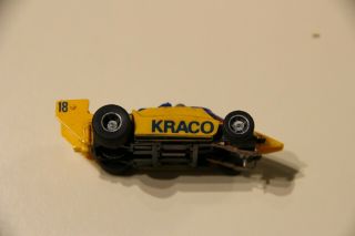 1989 TYCO HO Slot Car Formula One F1 Kraco 18 Michael Andretti Indy F - 1 8987 3