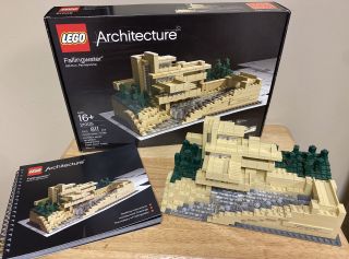 Lego Architecture “fallingwater” (21005) - Complete And Instructions