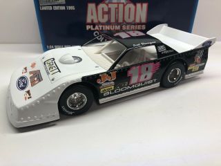 1995 Scott Bloomquist 18 Action Platinum Series Rcca 1:24 Scale Dirt Late Model