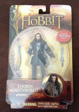 The Hobbit An Unexpected Journey Thorin Oakenshield 3 3/4 " Action Figure Moc