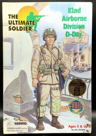 1:6 Ultimate Soldier Wwii Official 82nd Airborne Div D - Day 12 " Action Figure