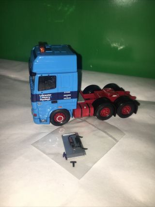 Corgi 1:50 Daf Xf Hauler Leicester Heavy Haulage With Mirror Pack Rare