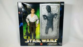 Star Wars Han Solo And Carbonite Block 12 Inch Action Figure Kenner 1998