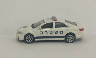 Custom Welly 1:60 1:64 Toyota Camry Israel State Police Car Diecast Loose