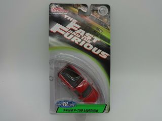 Racing Champions Series 10 " Fast & Furious " Red Ford F - 150 Lightning - Mip