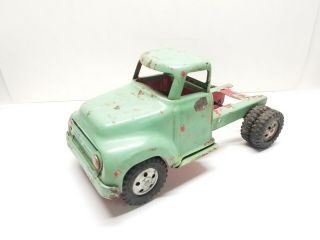 Tonka Year 1954 Or 1955 Tonka Toy Wrecker Tow Truck Vintage Parts Or Restoration