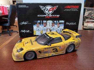 2001 Andy Pilgrim/ Dale Earnhardt/ Jr.  / 3 Corvette C5 - R Raced 1:18 Action