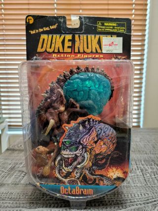 3d Realms Duke Nukem Octabrain Figure By Resaurus Released 1997