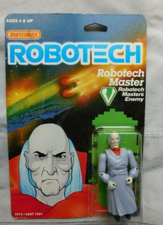 Matchbox 1985 Robotech Masters Enemy Action Figure Moc