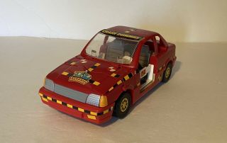 Incredible Crash Dummies By Tyco: Red Crash Car 2 - Complete