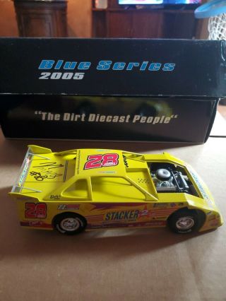 Signed 2005 28 Jimmy Mars Adc 1:24 Scale Dirt Late Model Rare 1 Of 756