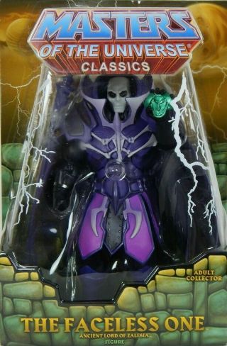 Motu Classics Faceless One New/sealed Action Figure Masters Of The Universe