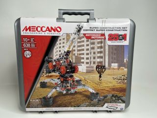 Meccano Erector Construction 25 - In - 1 Building Set,  638 Parts