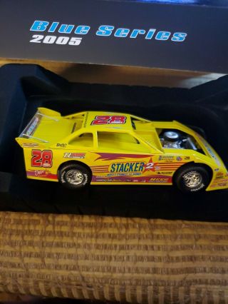 2005 Jimmy Mars 28 Adc 1:24 Scale Dirt Late Model Rare Stacker 2 1 Of 756 Blue