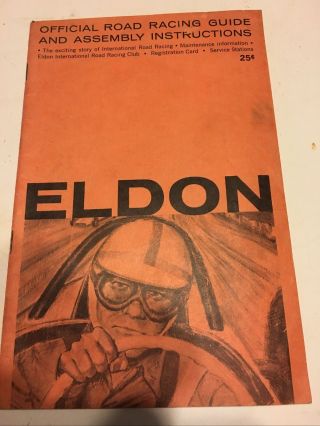 Eldon Official Road Racing Guide And Assembly Instructions 32 Page Pamphlet Usa