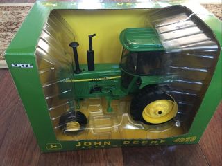 John Deere 4630 With Cab Plow City Show1/16 Scale Ertl Made Diecast Toy Tractor