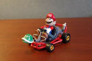 1999 Toy Biz Mario Kart 64 Mario Complete With Kart And Shell