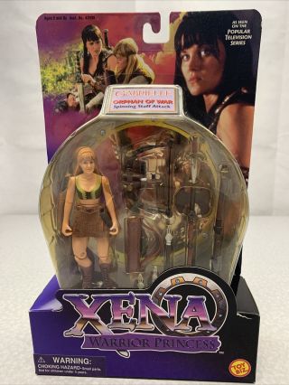 Vintage Xena Warrior Princess Gabrielle Action Figure Toybiz Kg Rr46