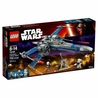Lego Star Wars 75149 Blue X - Wing Resistance Fighter - Seal Broken