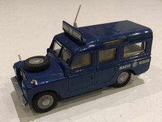 Triang Spot On Cars - No.  258 LWB Land Rover in Stunning RAC Blue Livery 3